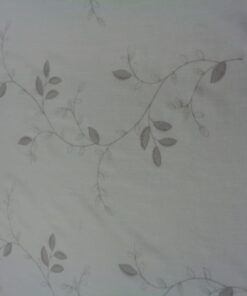 Alternative view of Visillo bordado - Serie Mariana  (Color Natural Bordado Gris)
