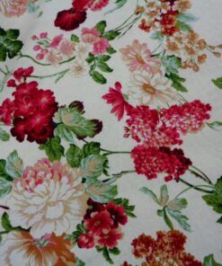 Loneta Estampada Half Panama – Serie Somiedo Fondo Tostado