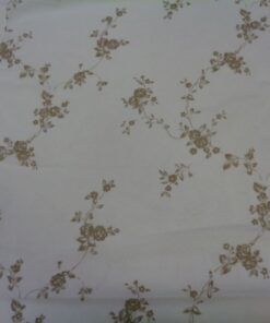 Panot Flores Beige– Serie Carla – Ancho 60cm. aprox.