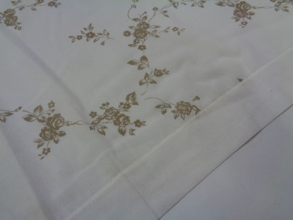 Panot Flores Beige– Serie Carla – Ancho 60cm. aprox. - Imagen 2